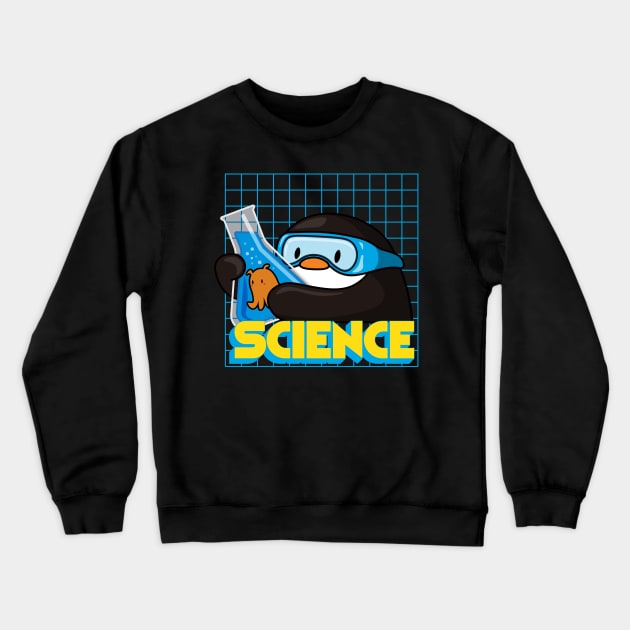 STEM: Science Penguin Crewneck Sweatshirt by EatSleepMeep